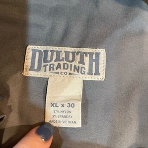 Men’s Duluth Trading cargo pants Size XL X 30